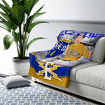 V5 - Honeycomb - PSMGraphix Design - Sherpa Fleece Blanket SAMPLE