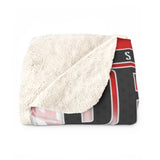 V2 - Equalizer - PSMGraphix Design - Sherpa Fleece Blanket SAMPLE