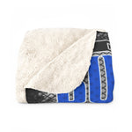 V4 - Grill - PSMGraphix Design - Sherpa Fleece Blanket SAMPLE