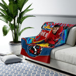 V3 - Ice - PSMGraphix Design - Sherpa Fleece Blanket SAMPLE