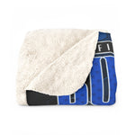 V3 - Honeycomb - PSMGraphix Design - Sherpa Fleece Blanket SAMPLE