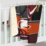 V1 - Honeycomb - PSMGraphix Design - Sherpa Fleece Blanket SAMPLE