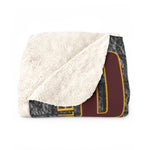50x60 V2 - Dungeon - Sherpa Fleece Blanket Sample
