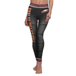 V1 - Honeycomb - Women's Cut & Sew Casual Leggings - MGOPrint